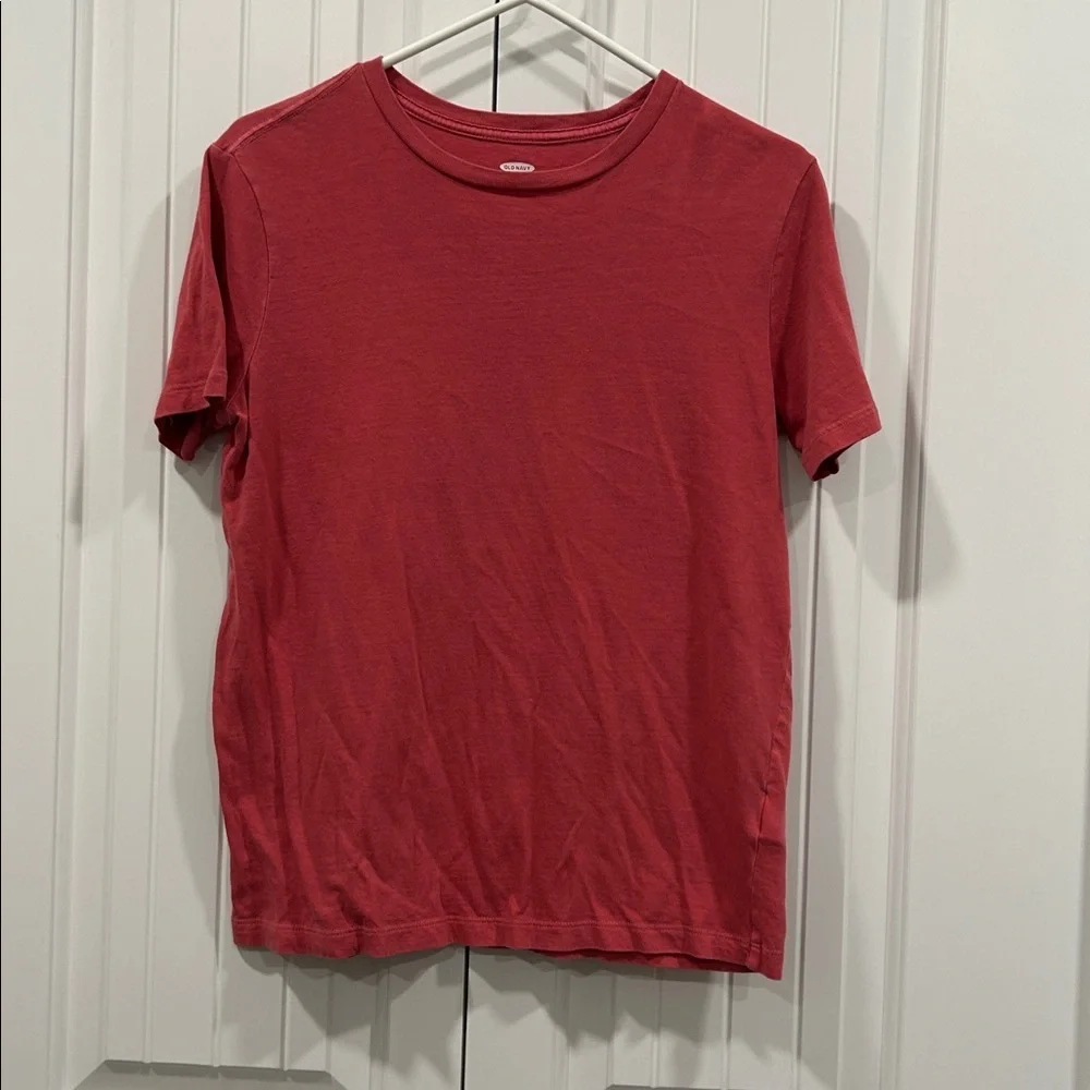 Old Navy Kids Red Short Sleeve Tee